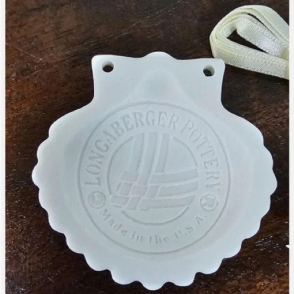 Longaberger Sea Shell Basket Tie On • NWT • New In Box